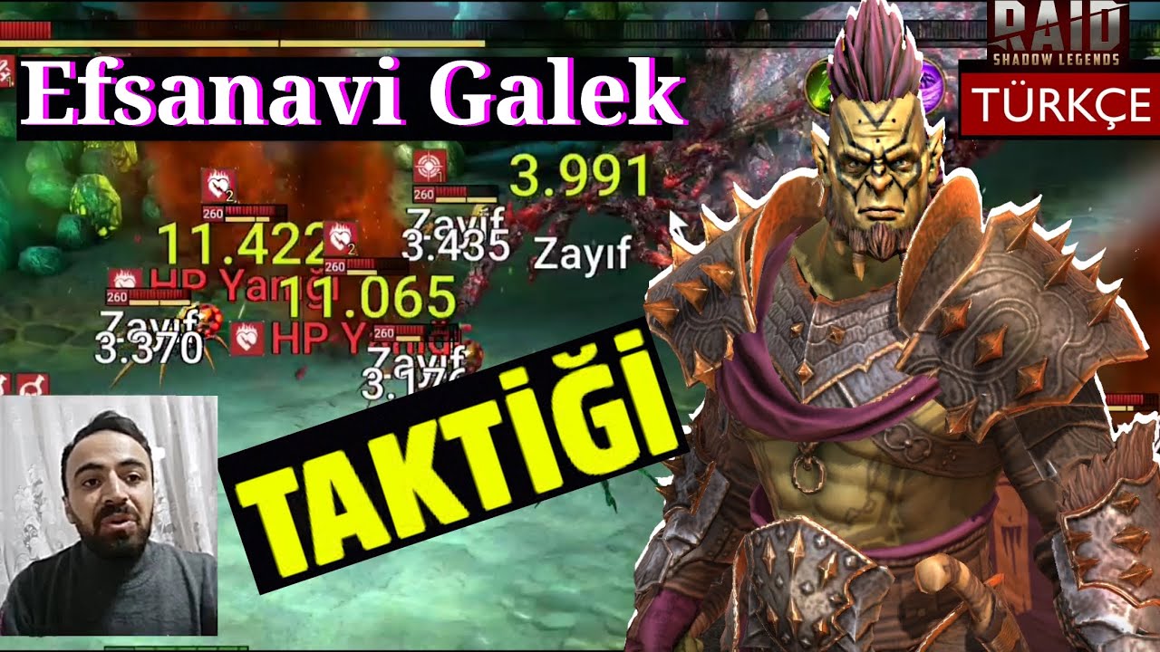 Takipçi Hesabında Efsanevi GALEK ile ORTALIĞI KASIP KAVURDUM | RAID: Shadow Legends Türkçe
