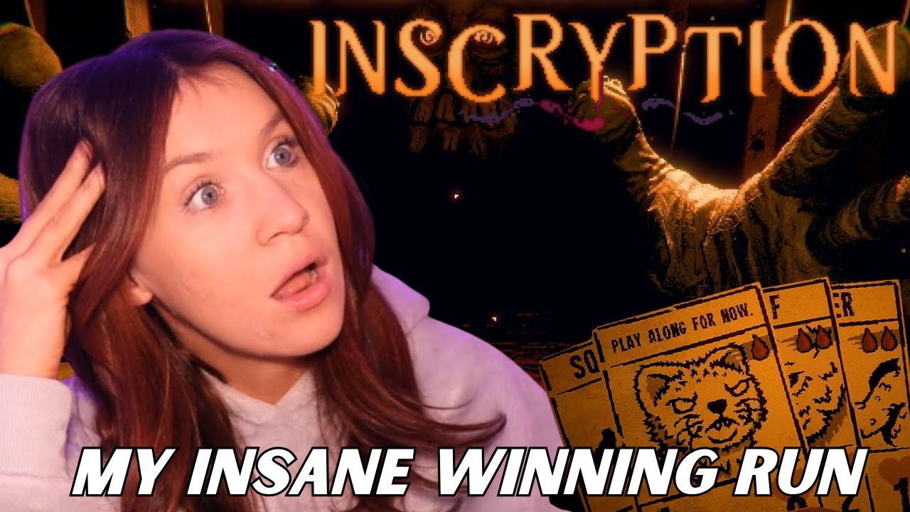 You Won't Believe This Winning Inscryption Run! | First Playthrough