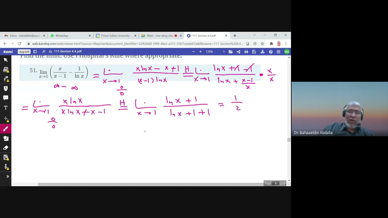4.4 Indeterminate Differences (Type &infin;-&infin;)