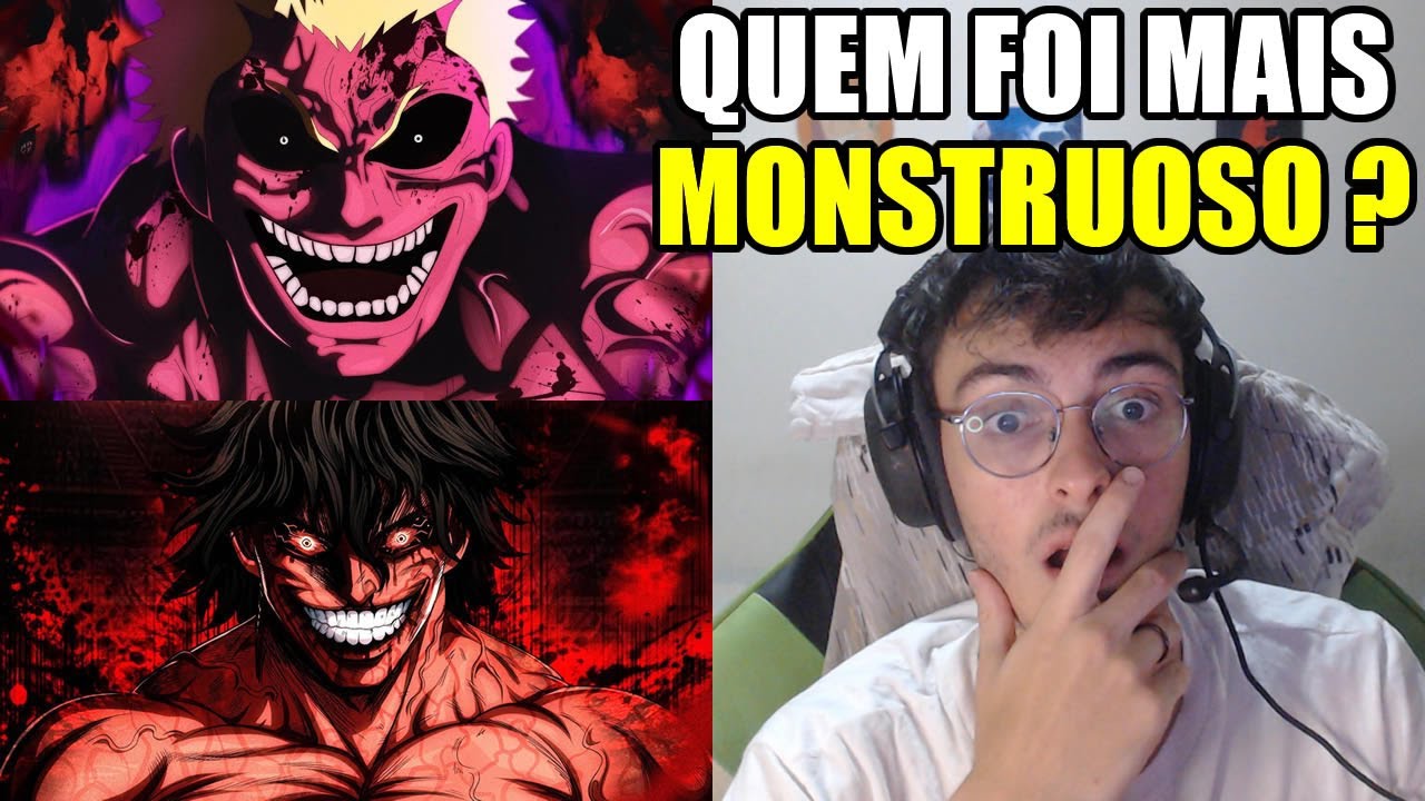 REACT 2 em 1 - GABRIZA e FLASH BEATS -  Ohma Tokita e Kure Raian (Kengan Ashura)