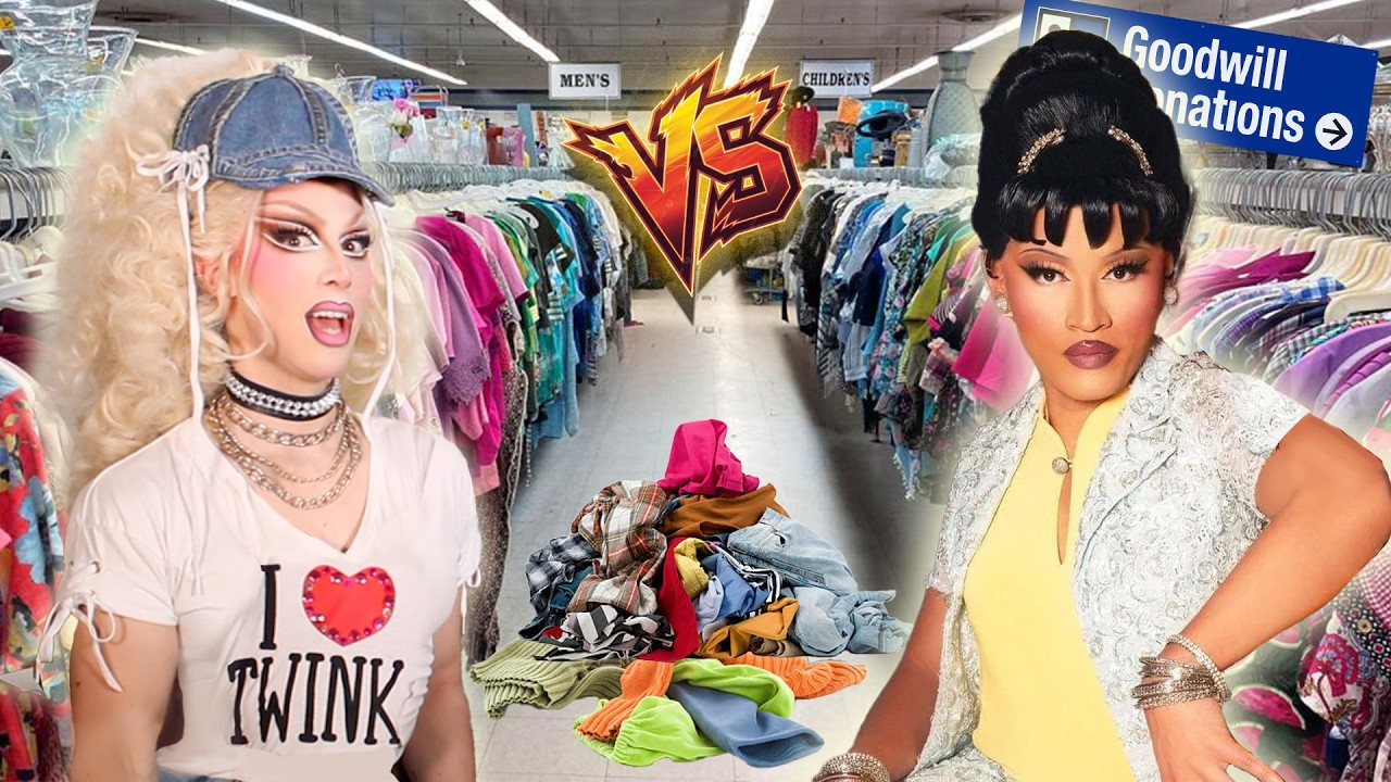 Thrift Store Showdown with Aunty Chan | Twink Trash