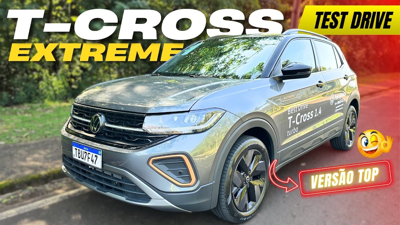 T-CROSS EXTREME 2026 - Test Drive Completo na Cidade e Rodovia!