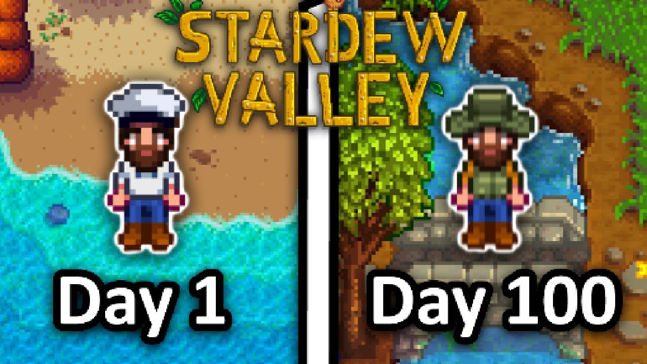 100 дней на необитаемом острове в Stardew Valley