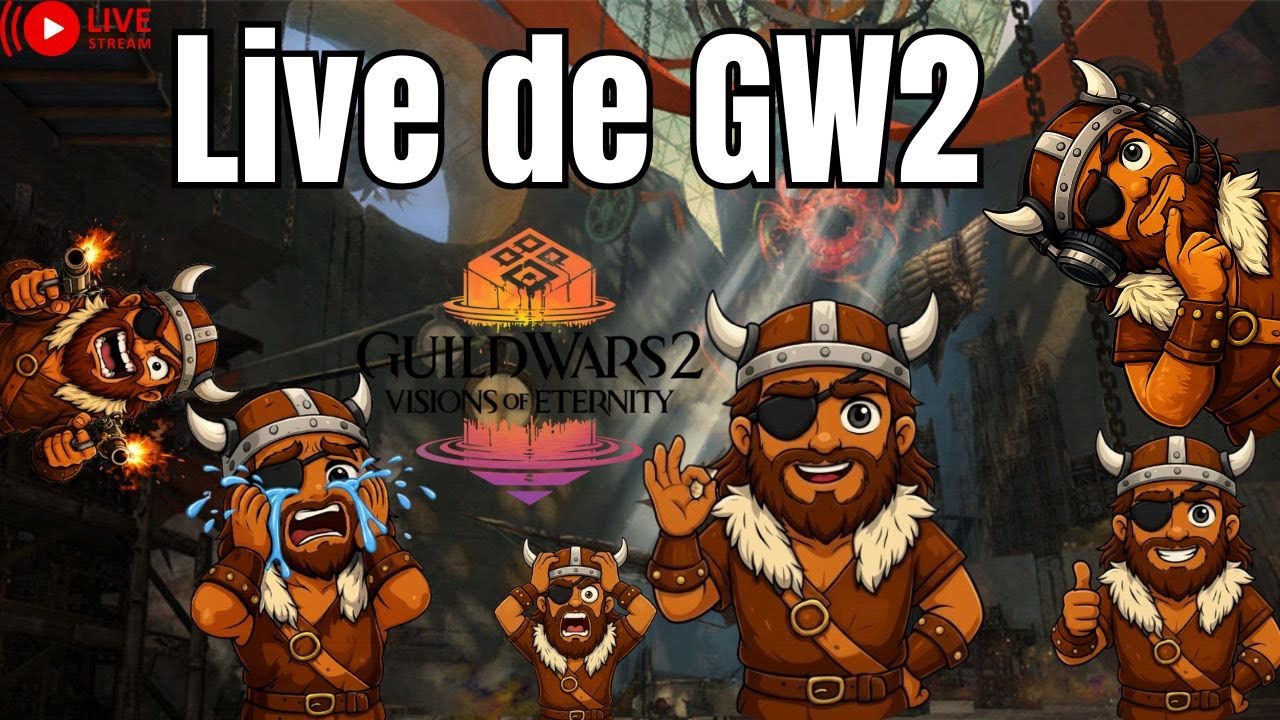 LIVE ON / Bora pra mais uma semana de live / Guild Wars 2 / !pix