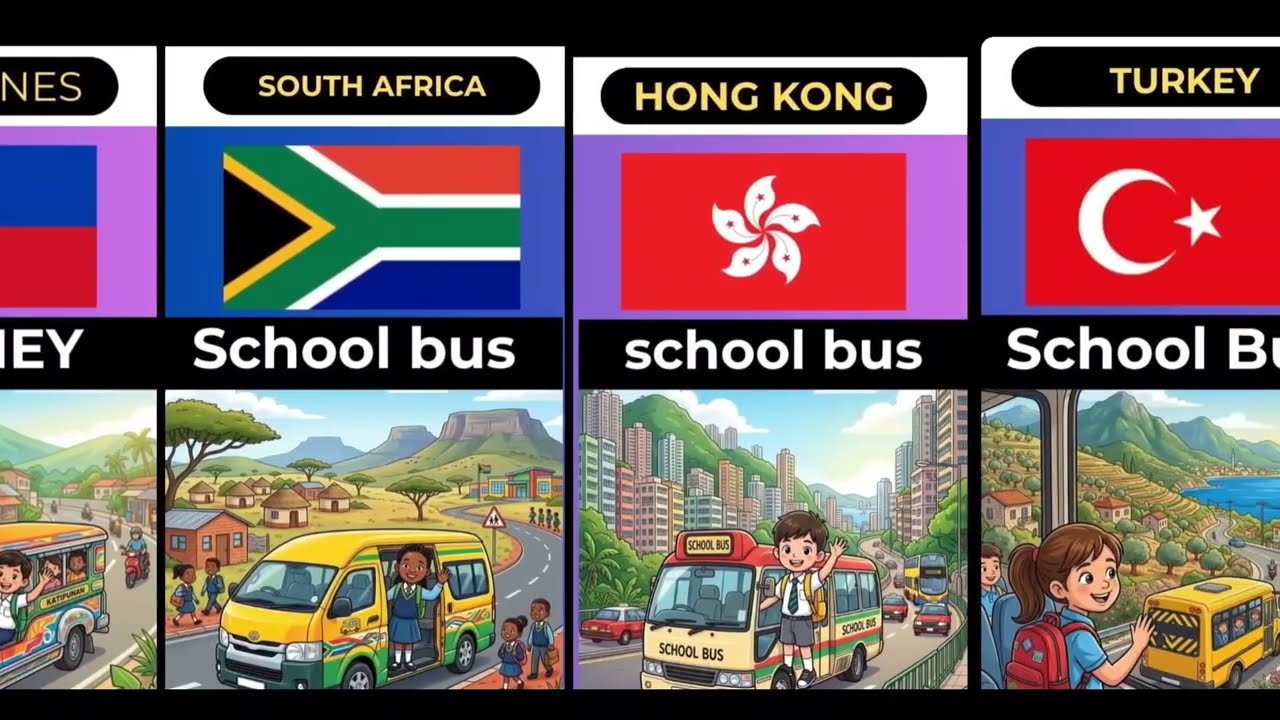 School Transportation Around The World