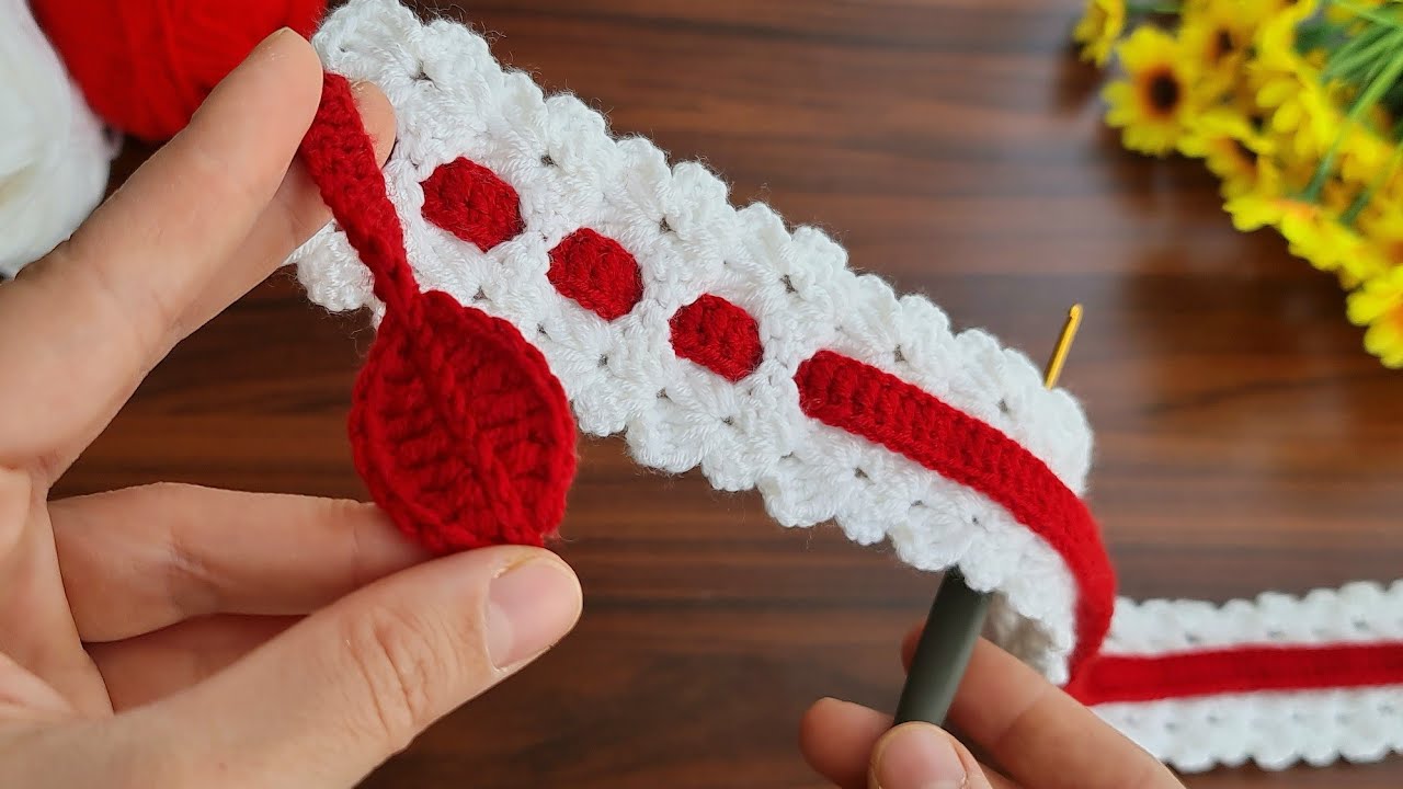 3D⚡💯 a wonderfulll crochet headband👌 Model 💯Very easy crochet headband pattern explanation #crochet