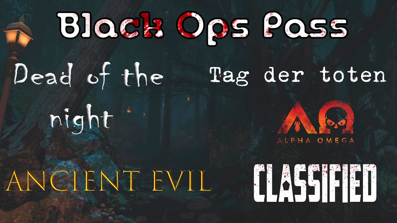Call of Duty Black Ops 4 Zombies | Black Ops Pass Maps | PS4
