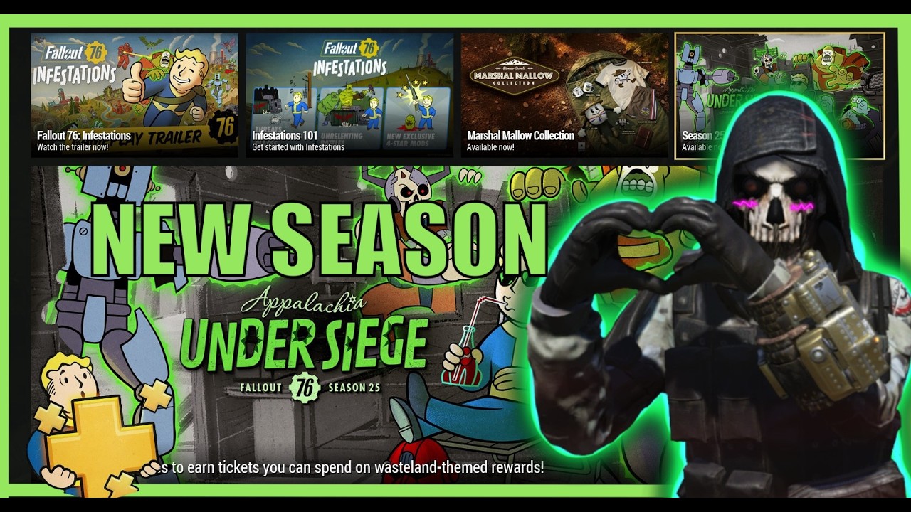 ☢️ FALLOUT 76 SEASON 25 SCOREBOARD☢️