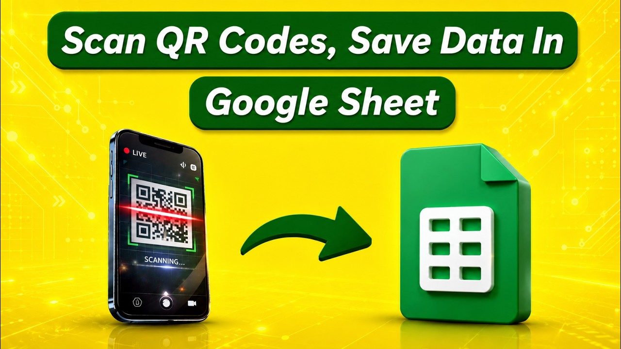 How To Scan QR Codes And Save Result In Google Sheet Automatically