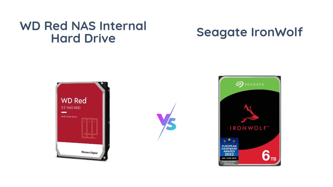 WD Red vs Seagate IronWolf 6TB NAS HDD Comparison