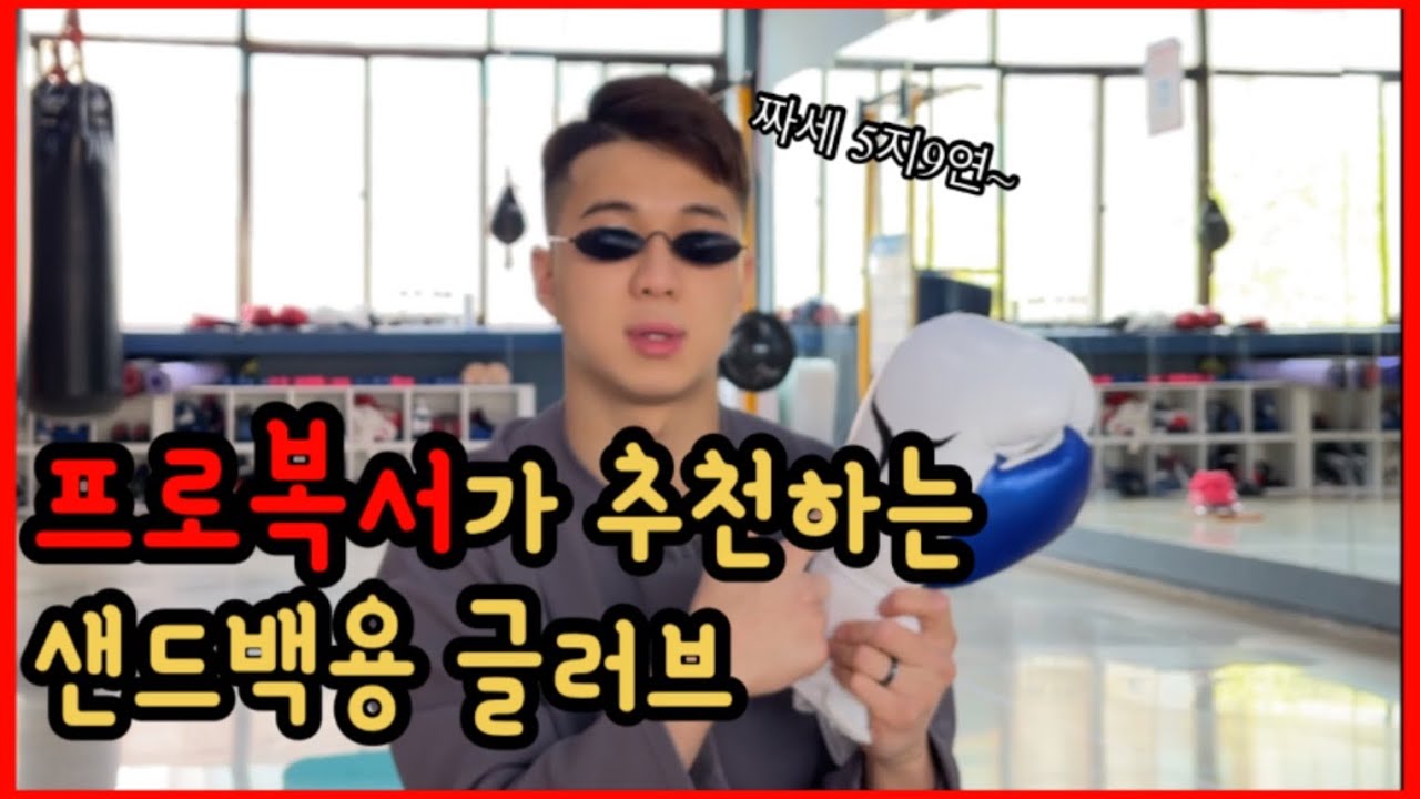 프로복서도 인정한 샌드백 글러브 !! (ft. 투이스코504)