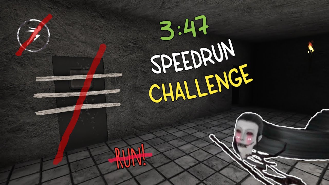 Eyes - hardest challenge SPEEDRUN with Krasue, mansion, nightmare mode (3:47)