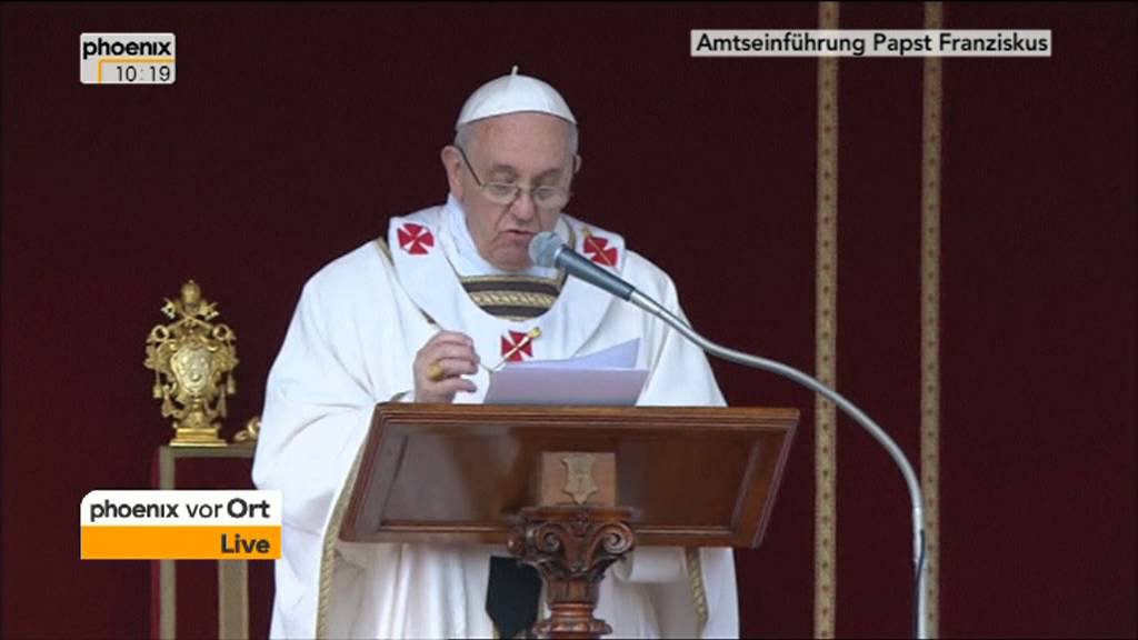 Amtseinführung von Papst Franziskus - VOR ORT vom 19.03.2013