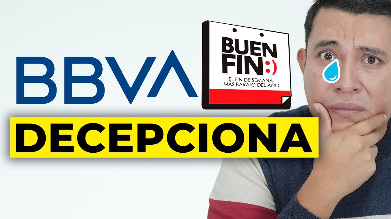 😱 BBVA te bonifica todos los d&iacute;as este Buen Fin 2025