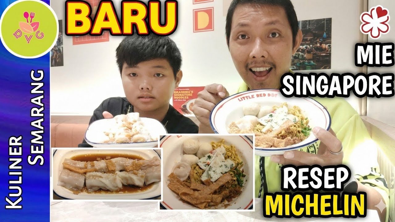 Bakmi Singapore NO PORK NO LARD, akhirnya buka di Semarang! Kuliner Semarang | The Little Red Dot