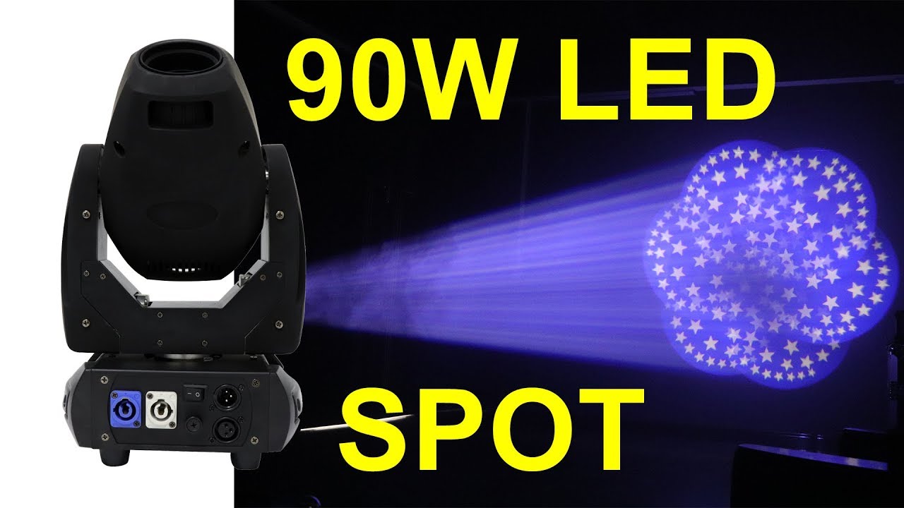 NWIITC BLUESEALIGHTING NEW stage light gobo projector 90w LED SPOT MOVING HEAD LIGHT