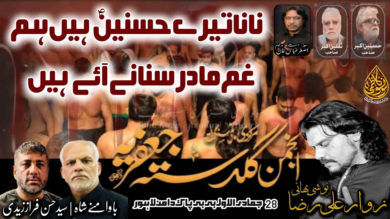 Nana Tere Hasnain Hai Hum | Anjuman E Guldasta E Jaffria | Zawar Ali Raza | 28 Jamadi Ul Awal 2025 