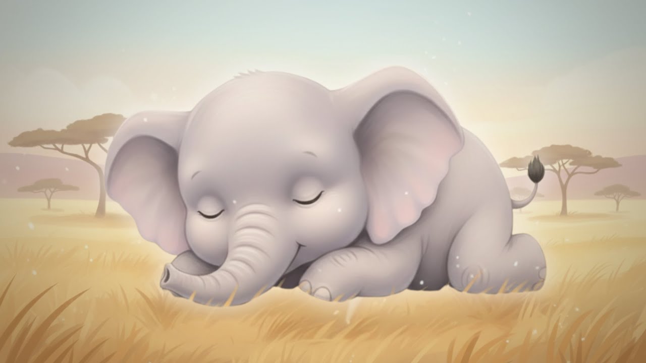 Elephant Nap Calm | Gentle Quiet Time & Sensory Rest for Kids