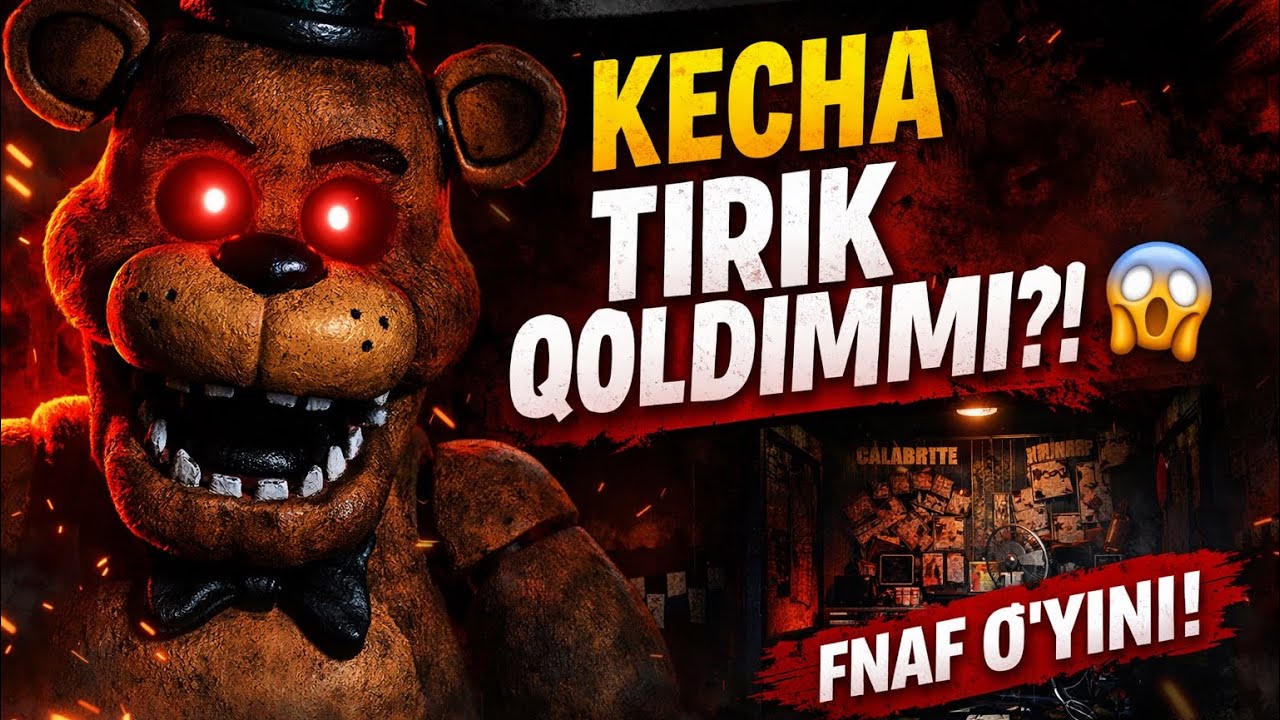 BU TUNDA QOCHIB QUTILIB BO‘LMAYDI   2 TUN😱 | Five Nights at Freddy’s