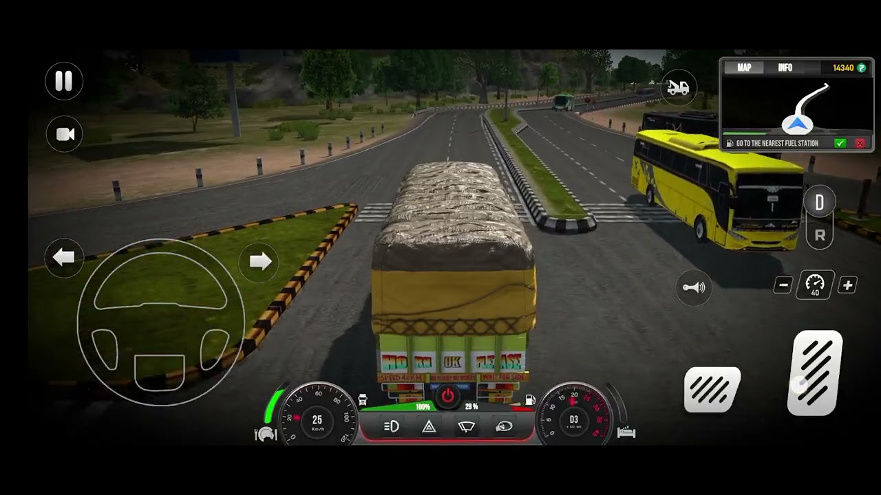 Jamnagar se Ahmedabad factory me maal dilivery kr diya 🚛🎮