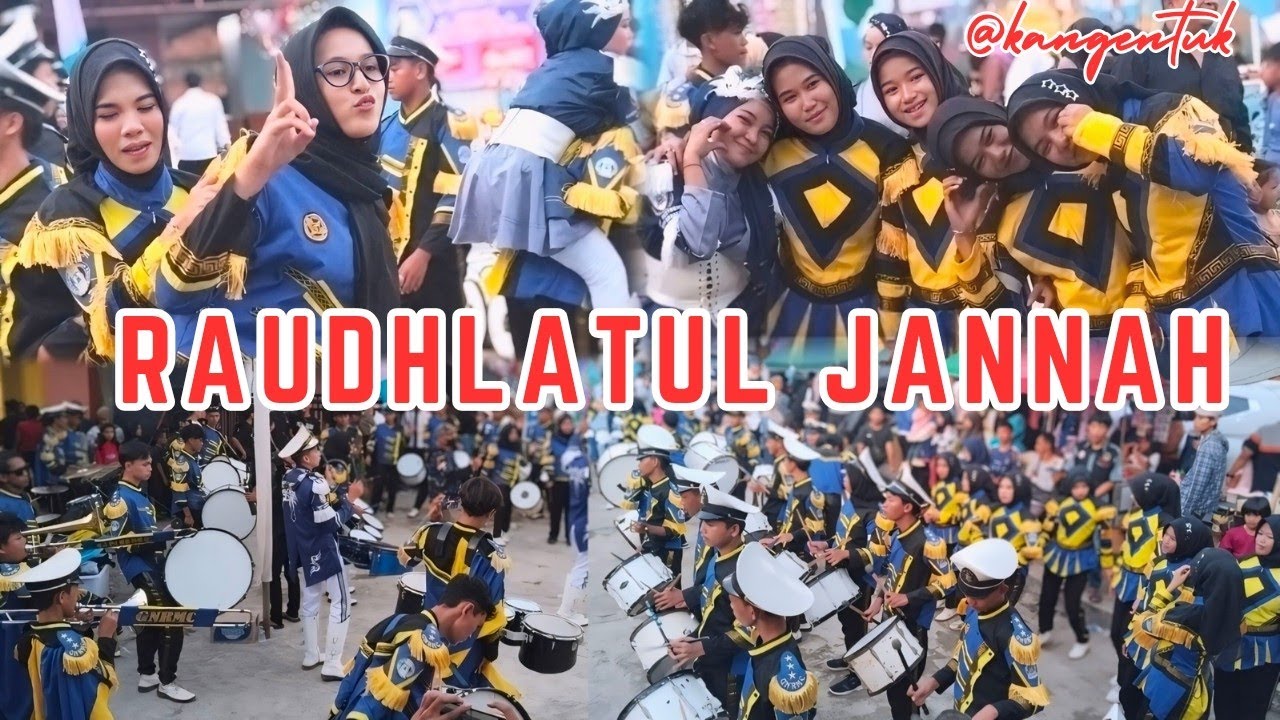 Atraksi Atraksi, Drumband GNRMC, DI RAUDHLATUL JANNAH