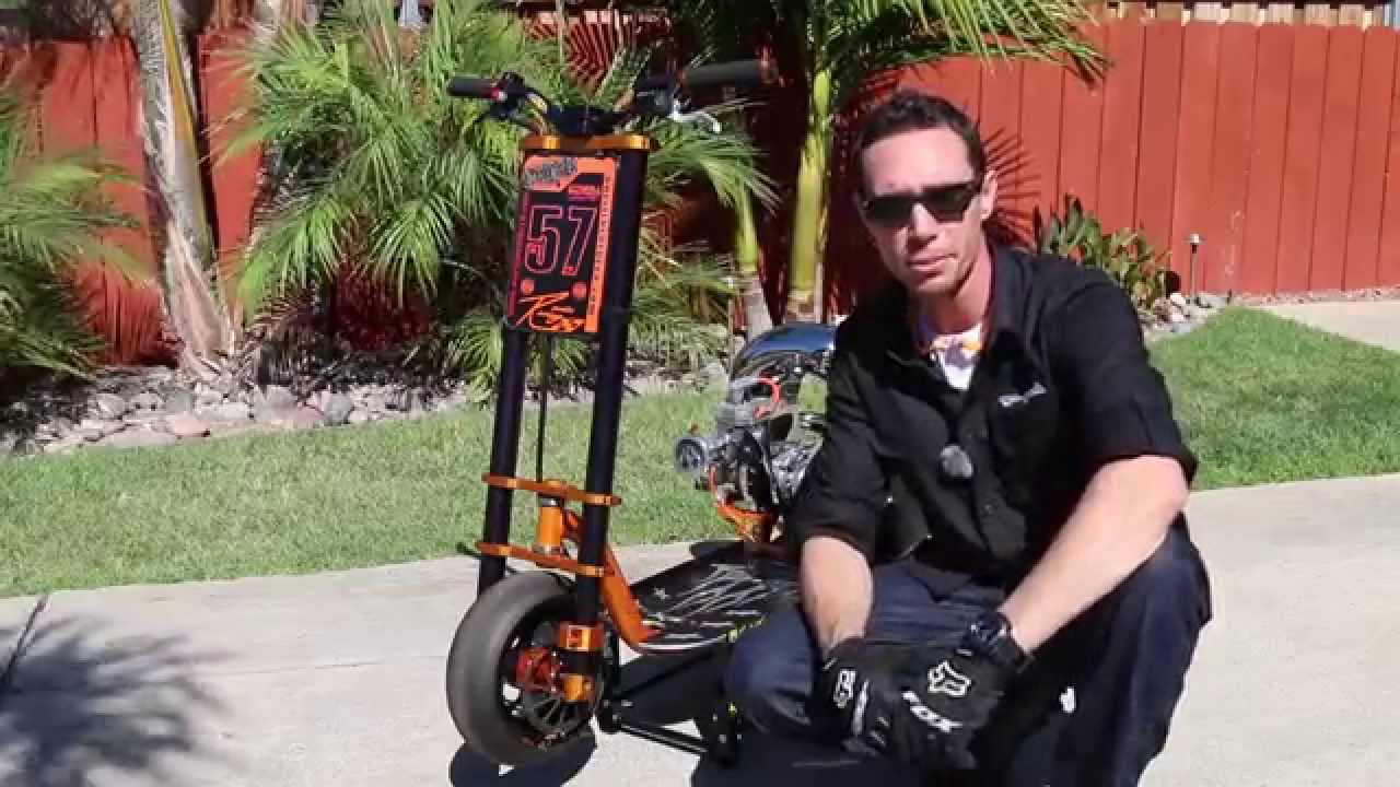 GoPed GSR60 Tangerine Dream Ped (start up)