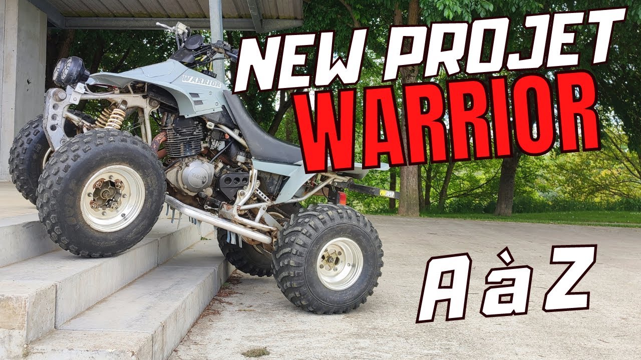 LE PROJET YAMAHA 350 WARRIOR! 100% PERSO! 🤤