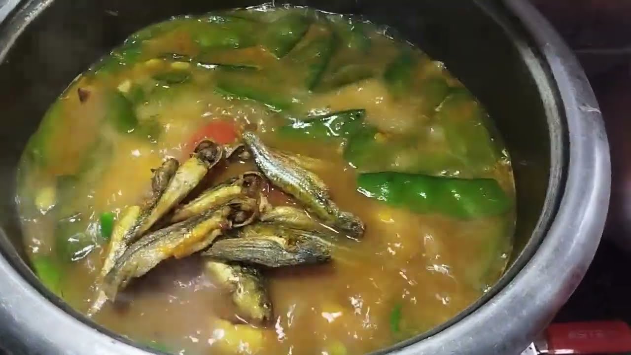 টেংরা মাছ দিয়ে সিম রান্না#cooking 