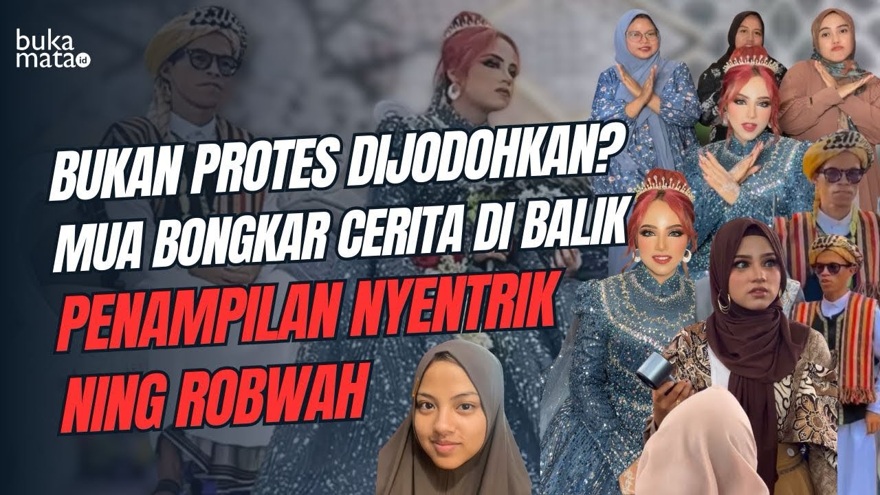 Publik Salah Kira! Ini Alasan Ning Robwah Nekat Tampil Tanpa Hijab dan Nyentrik di Hari Pernikahan