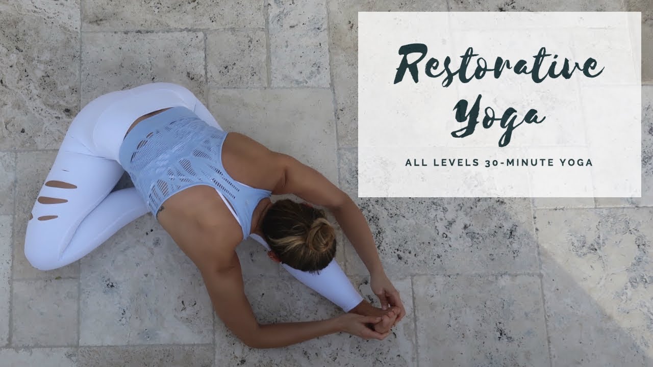 RESTORATIVE YOGA | 30-Minute All Levels Yoga | CAT MEFFAN