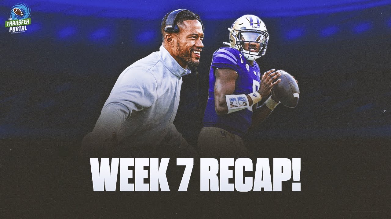 Week 7 College Football Recap Podcast! | Oregon vs Washington & More!