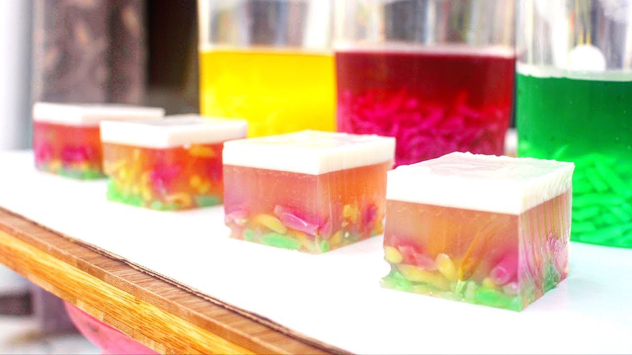 Cendol Coconut Jello