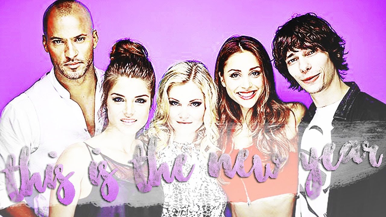 this is the new year | the 100 cast (happy new year!)
