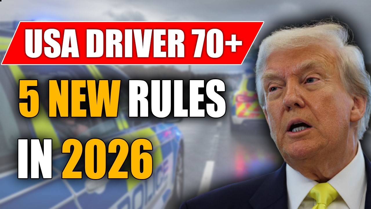 ⚠️ 5 New Driver&rsquo;s License Rules for Seniors in 2026 &mdash; The One That Could Take Your License