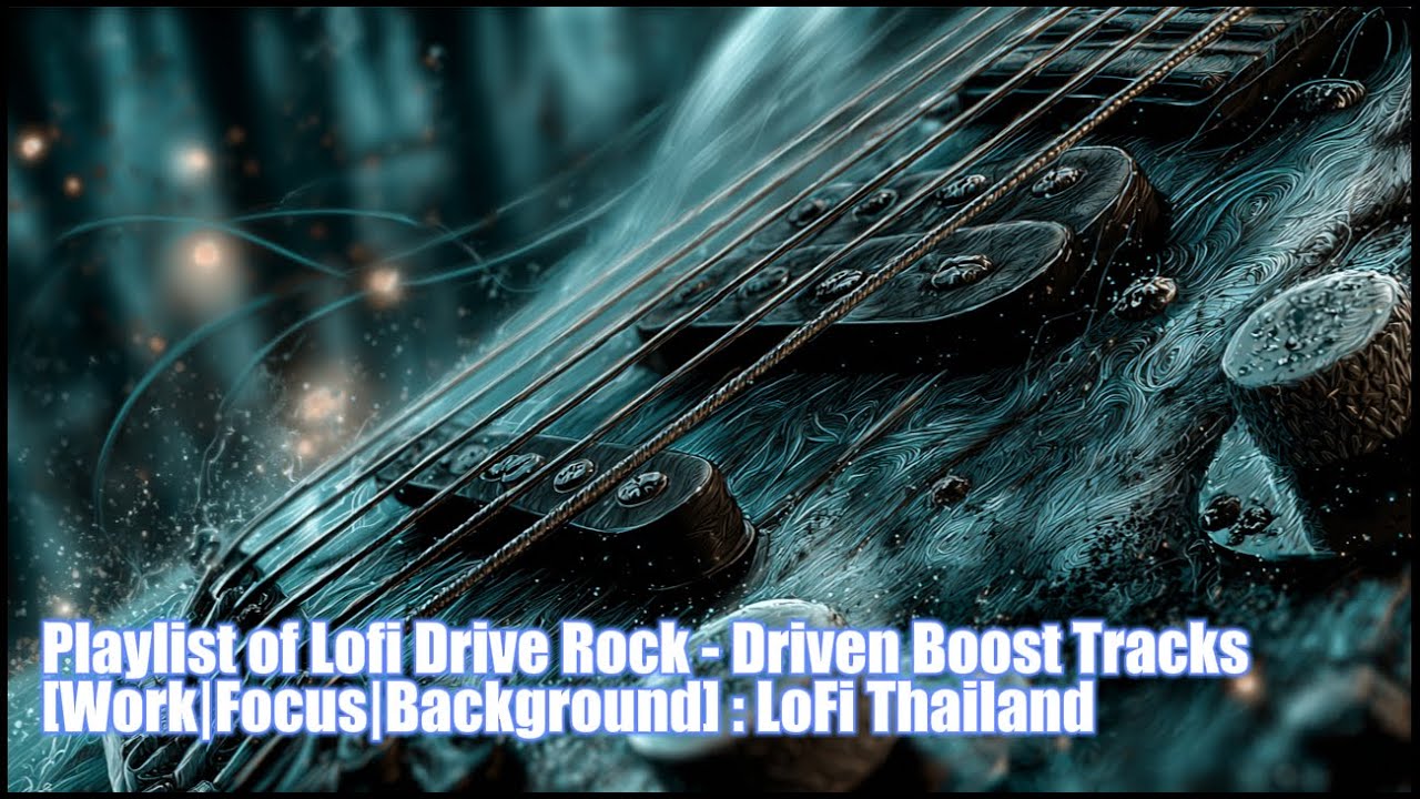 Playlist of Lofi Drive Rock - Driven Boost Tracks [Work|Focus|Background] : LoFi Thailand