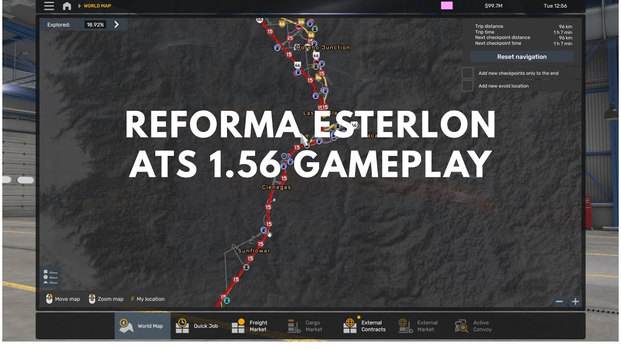 Reforma Esterlon ATS Gameplay Preview 1.56