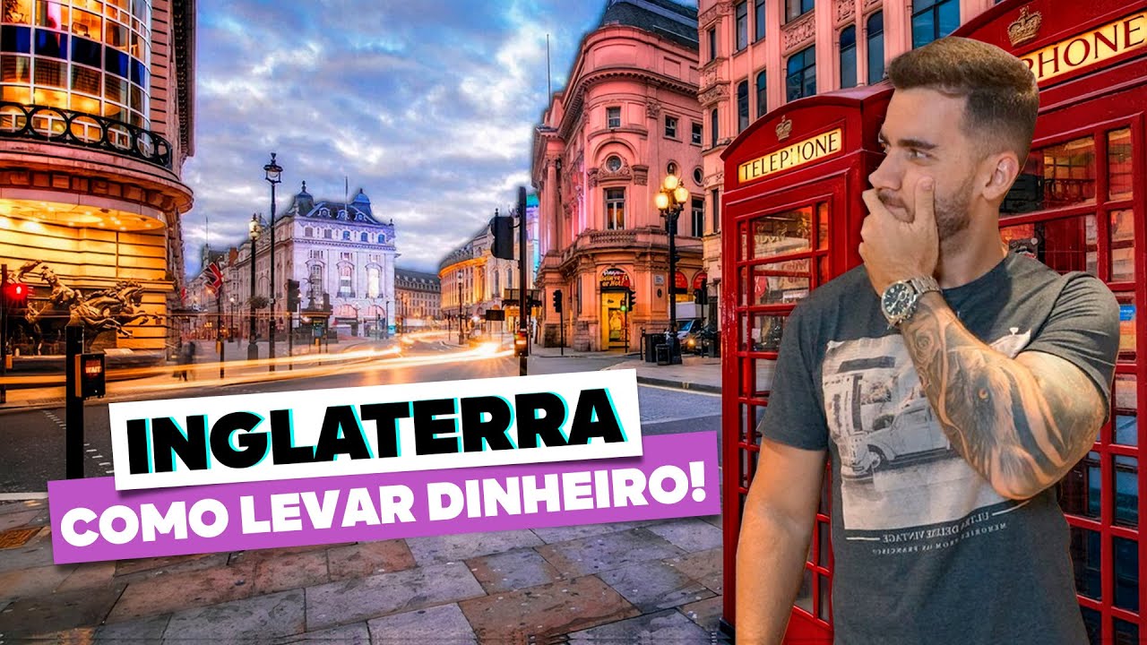 Quanto levar e como levar dinheiro à INGLATERRA! Onde comprar euros e libras para Londres e dicas!