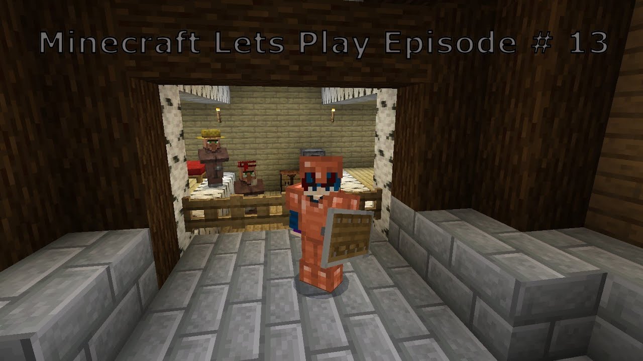 Episode 13 of Minecraft Lets Play 1.21.11 update - Transporting the villagers