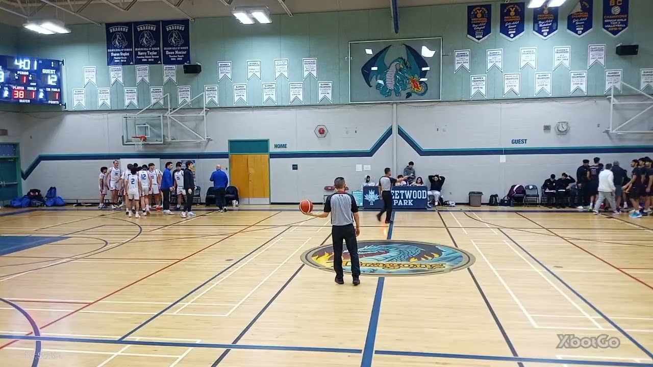 Semiahmoo Thunderbirds Senior Boys Basketball vs  Enver Creek Cougars January 14, 2026