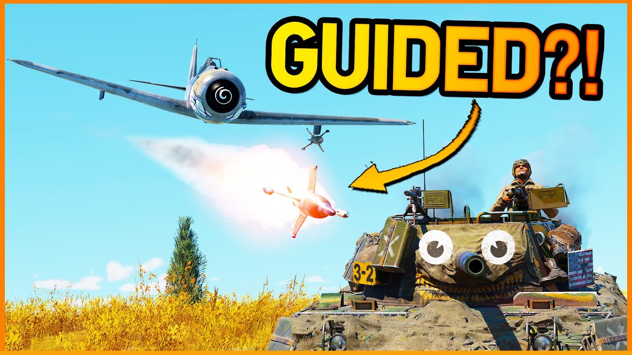 Destroying WW2 Tanks with GUIDED MISSILES in War Thunder