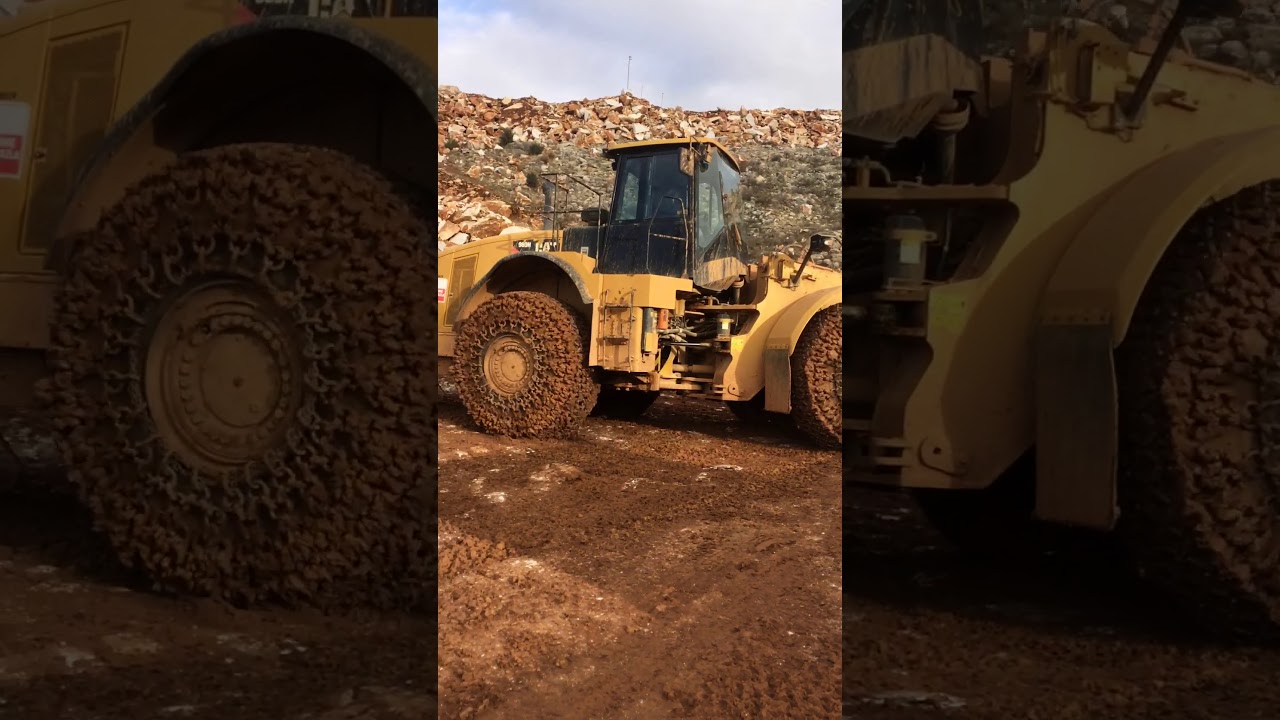 Cat 980 h  mermer yükleme