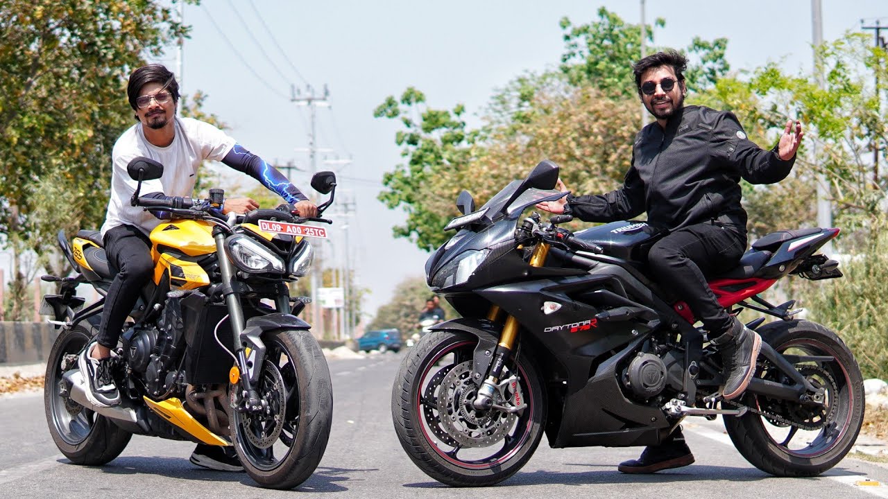 Legendary Daytona 675R VS Street Triple RS765 | 1st Time on Channel🔥