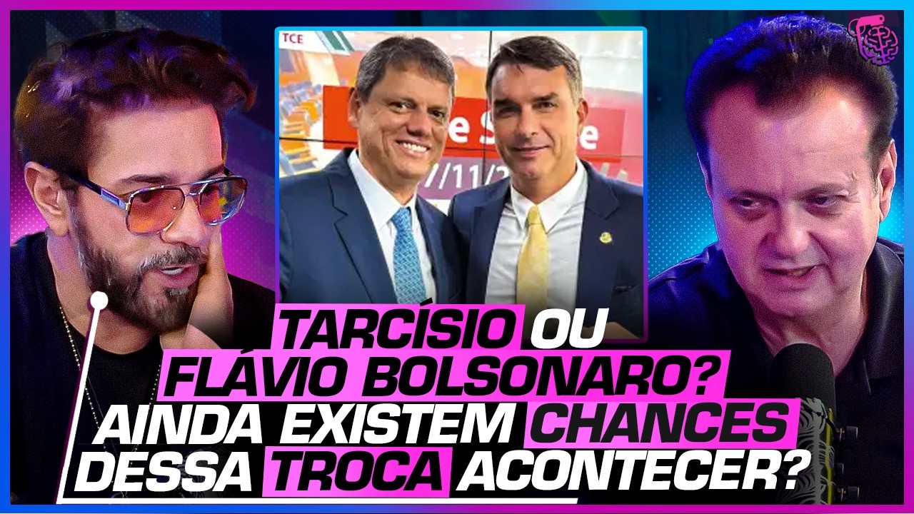 FLÁVIO BOLSONARO PERDE para TARCÍSIO? Como os BASTIDORES da POLÍTICA ENXERGAM isso? - KASSAB
