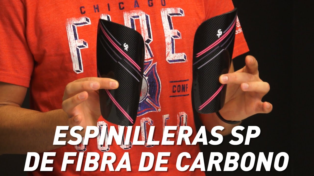 Espinilleras Fibra de carbono Soloporteros