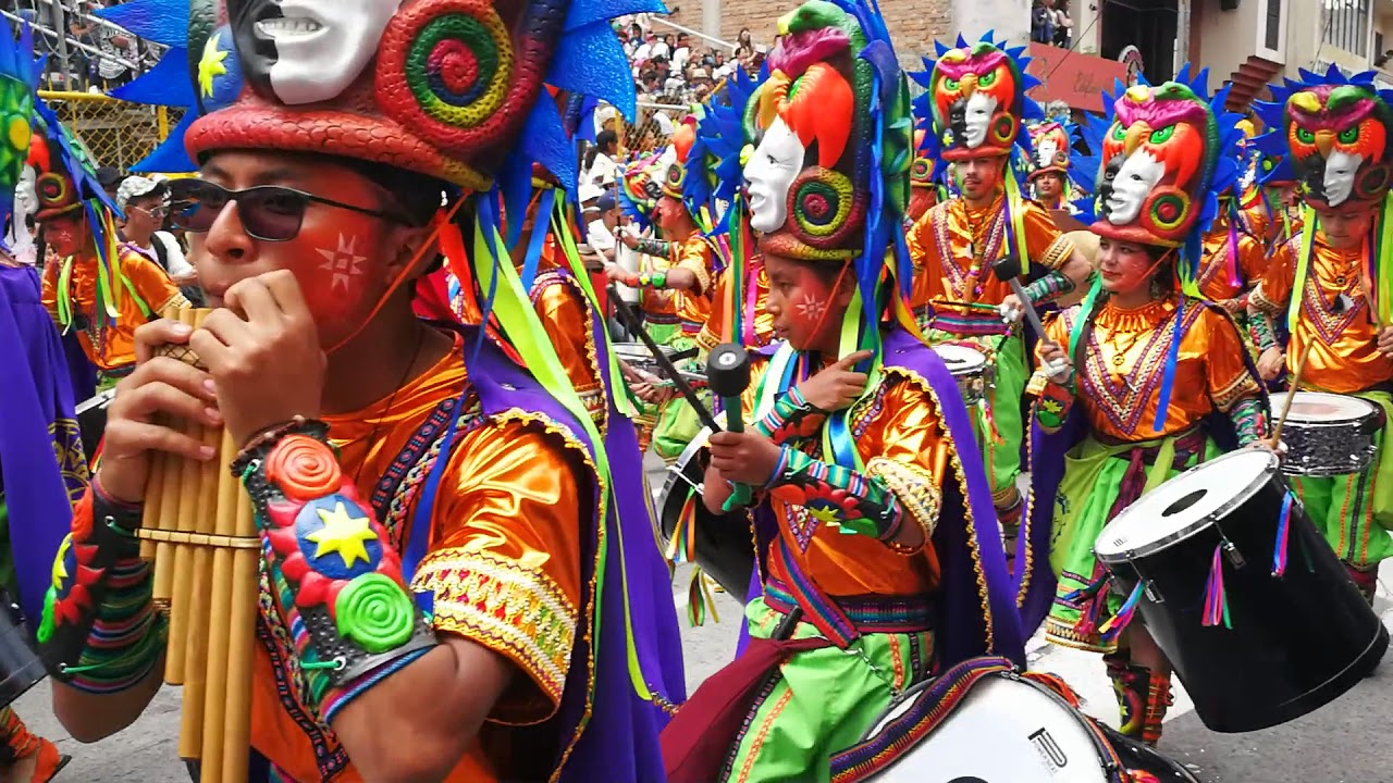CARNAVAL DE ENSUE&Ntilde;O. Colectivo Coreografico Ciudad de Pasto. Enero 2018