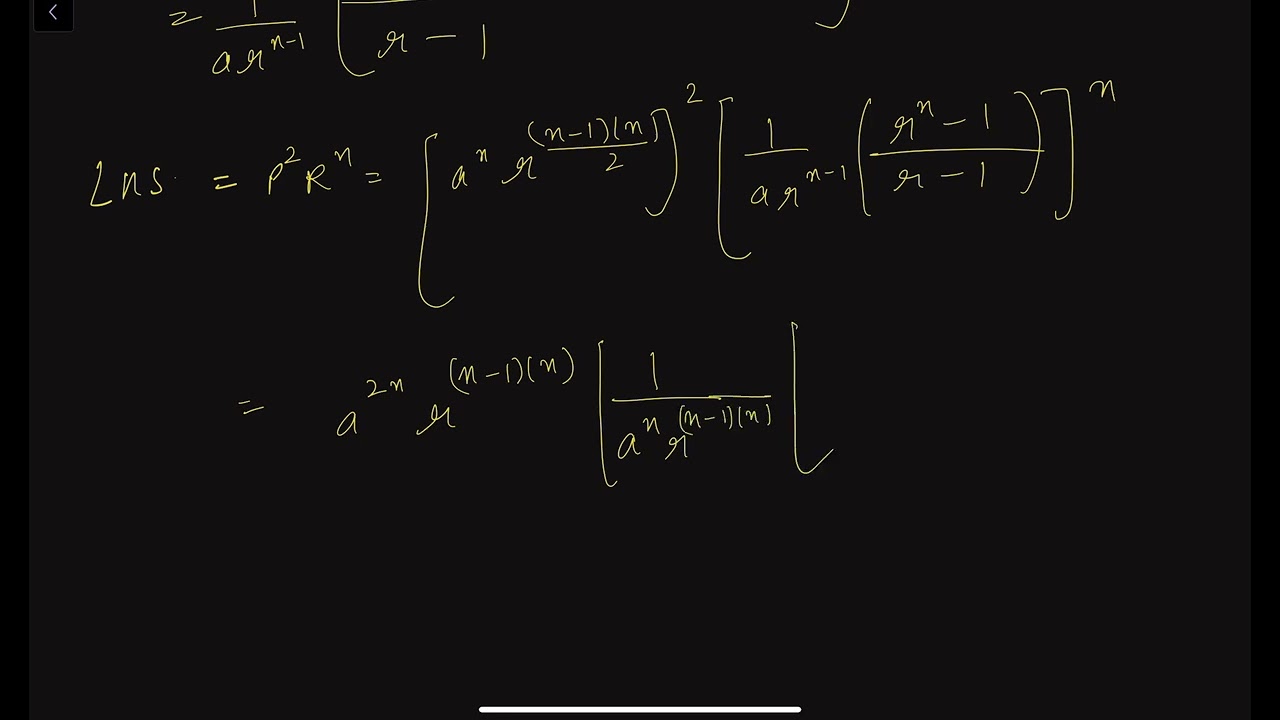 NCERT MATHS CLASS 11 || Chapter 8 Sequences and Series || Miscellaneous Ex. || Q7 Solution