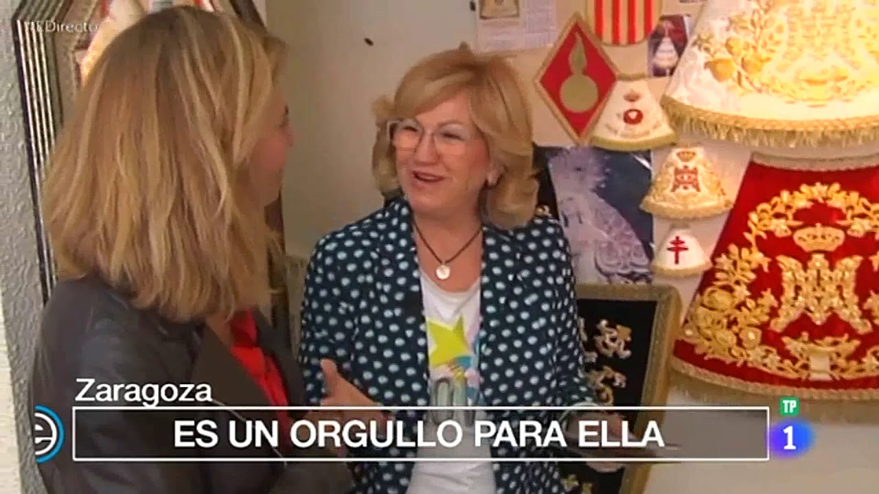 España Directo - Los Mantos de La Virgen del Pilar y El Tubo - Zaragoza, Aragón - 10/10/18