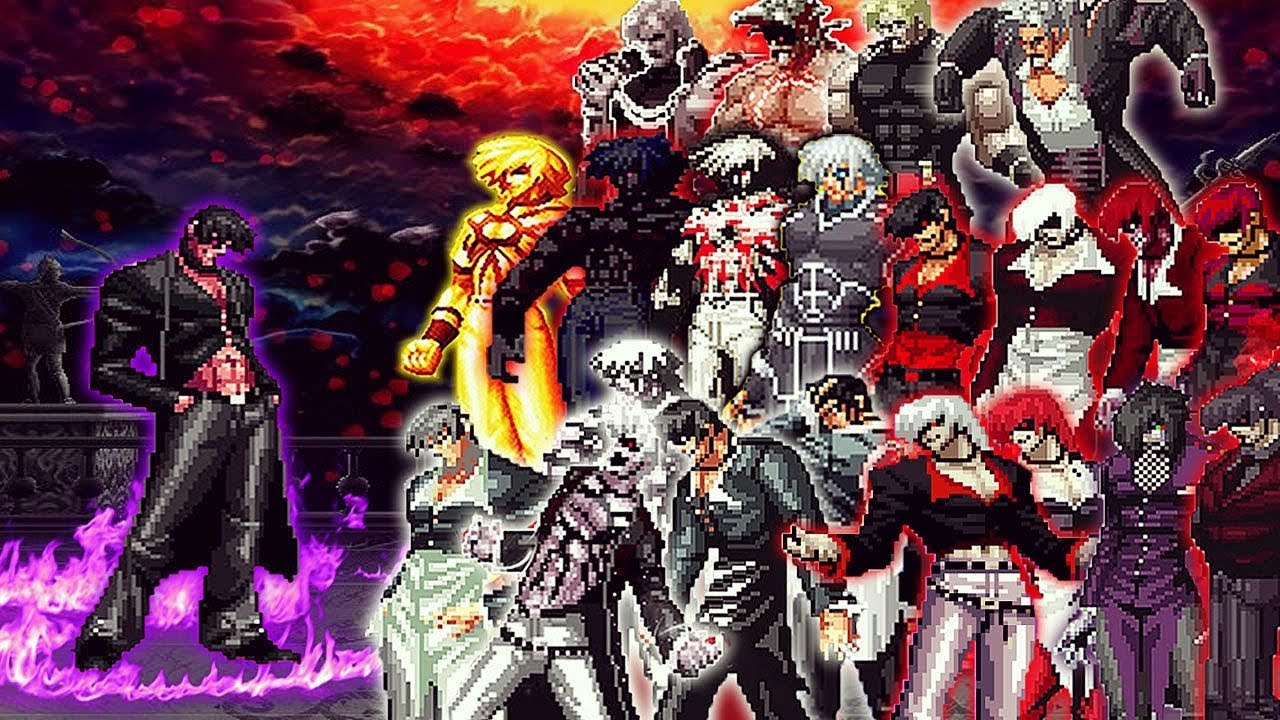 [KOF Mugen] Iori Yagami Fen Vs 20 Ultimate Fighters Team | 1 Vs 20