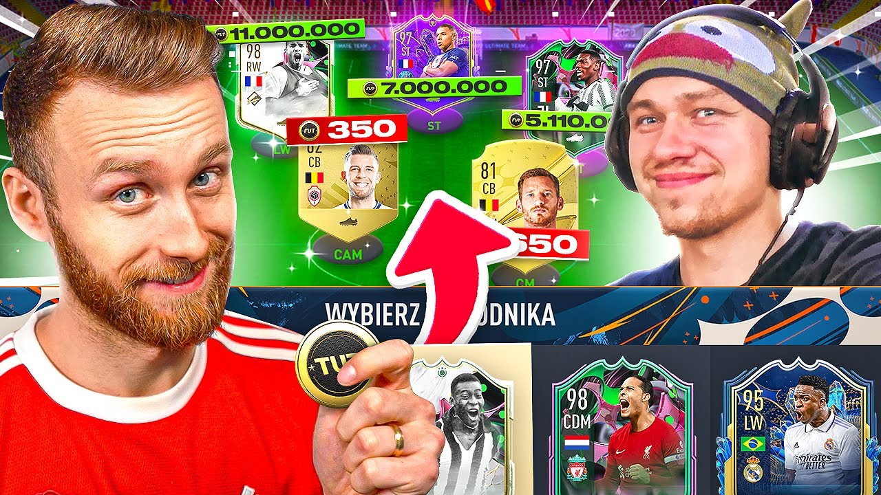 NIEWIARYGODNE! KTO ZROBI DROŻSZY DRAFT W FIFIE 23 VS xFlaShx
