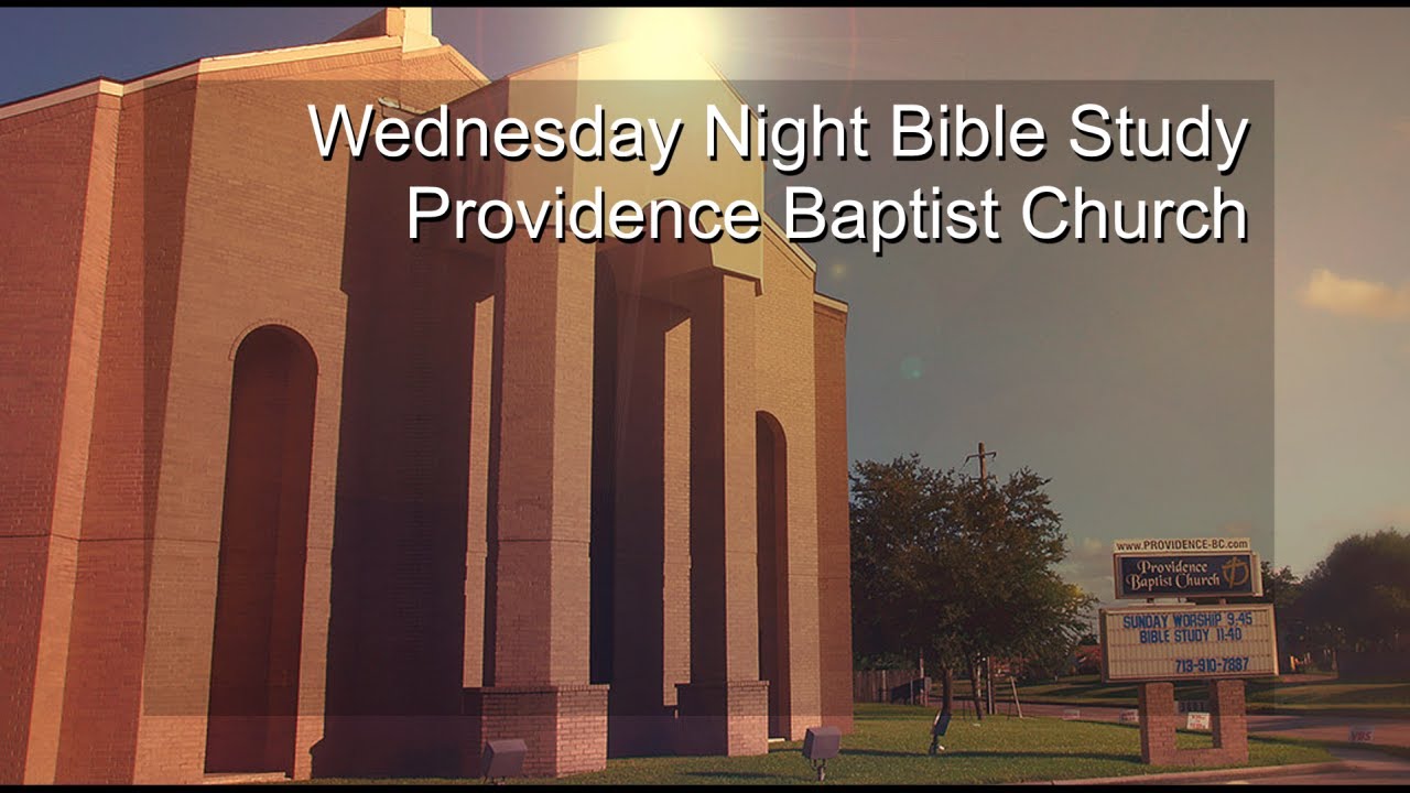 Wednesday Night Bible Study 12-17-25